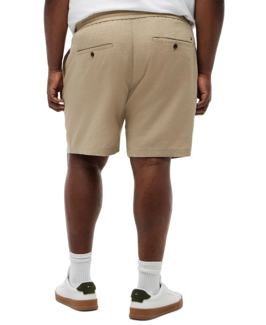 Мужские шорты с завязками на поясе Dover 8" Regular-Fit Tommy Hilfiger, Batique Khaki — фото 4
