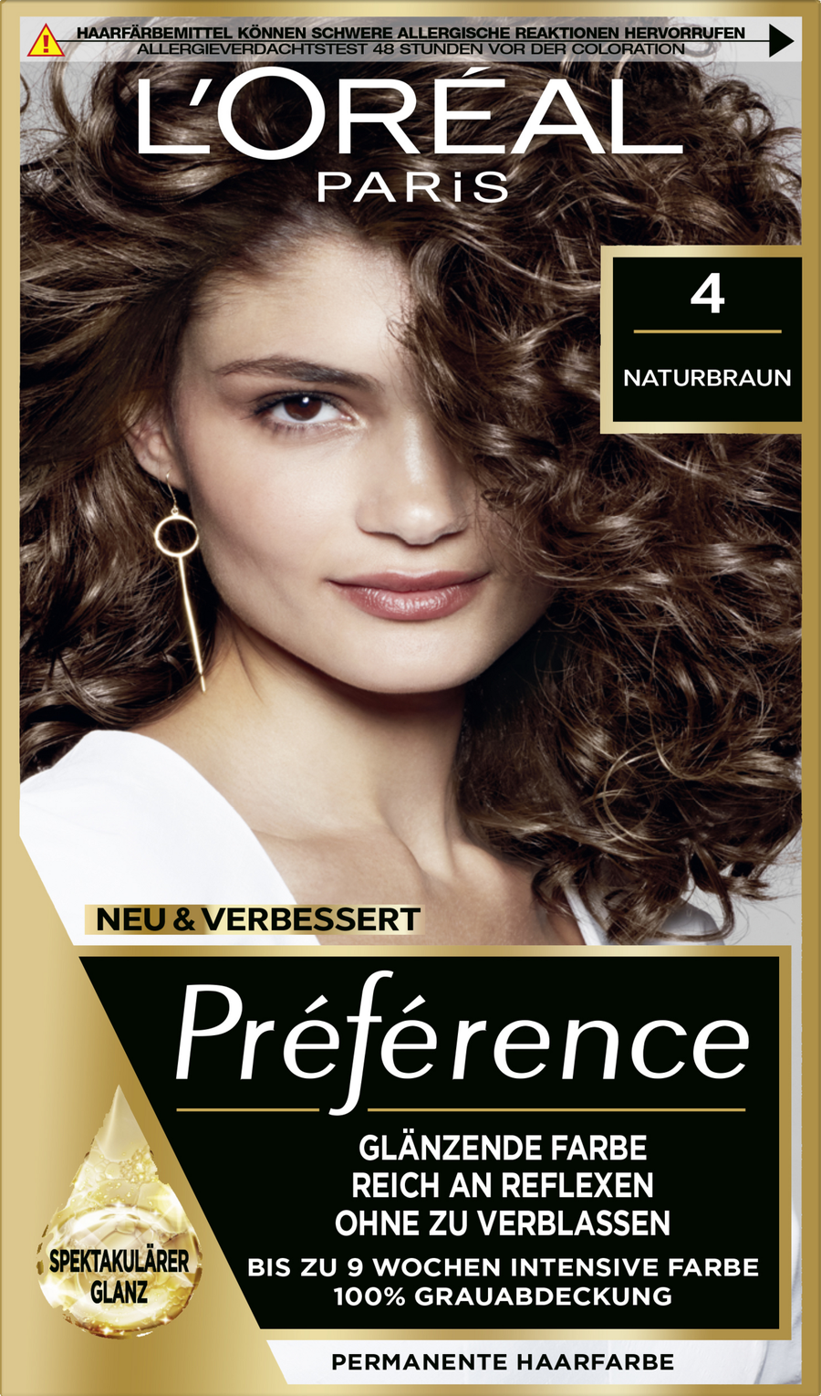 

Краска для волос L’Oréal Paris Préférence 4 Naturbraun