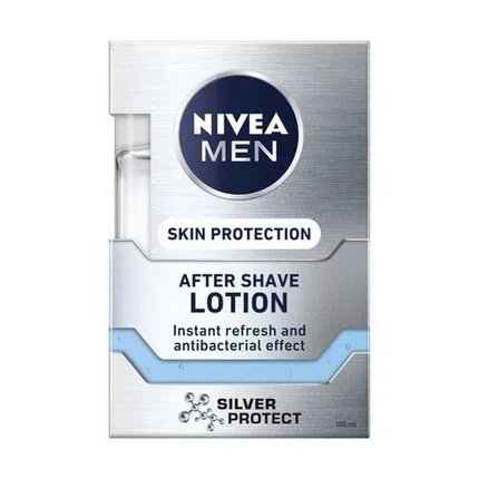 Лосьон после бритья Nivea Men Skin Protection Silver Protect, 100 мл