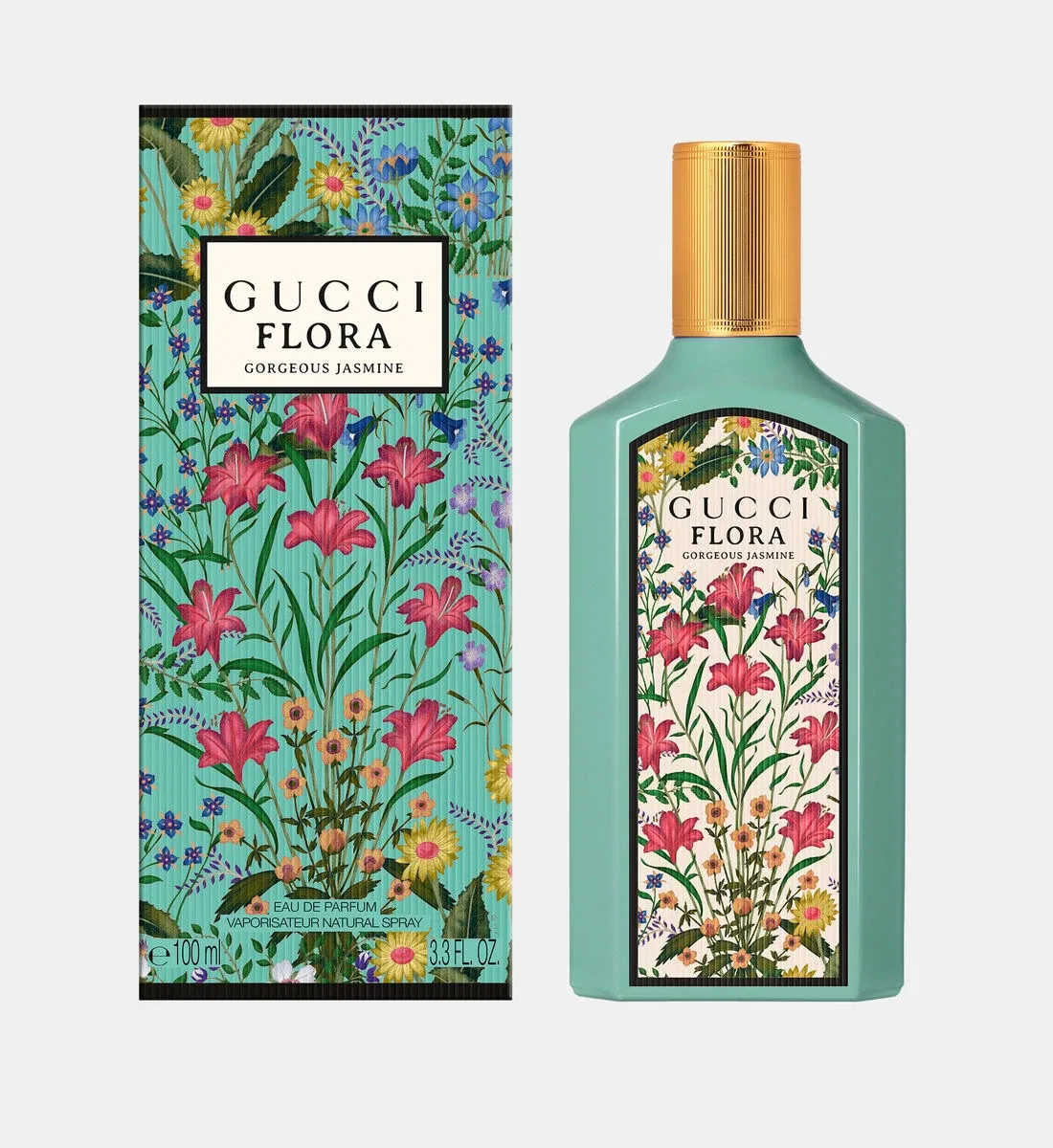 Gucci Flora EDP, бирюзовый — фото 2