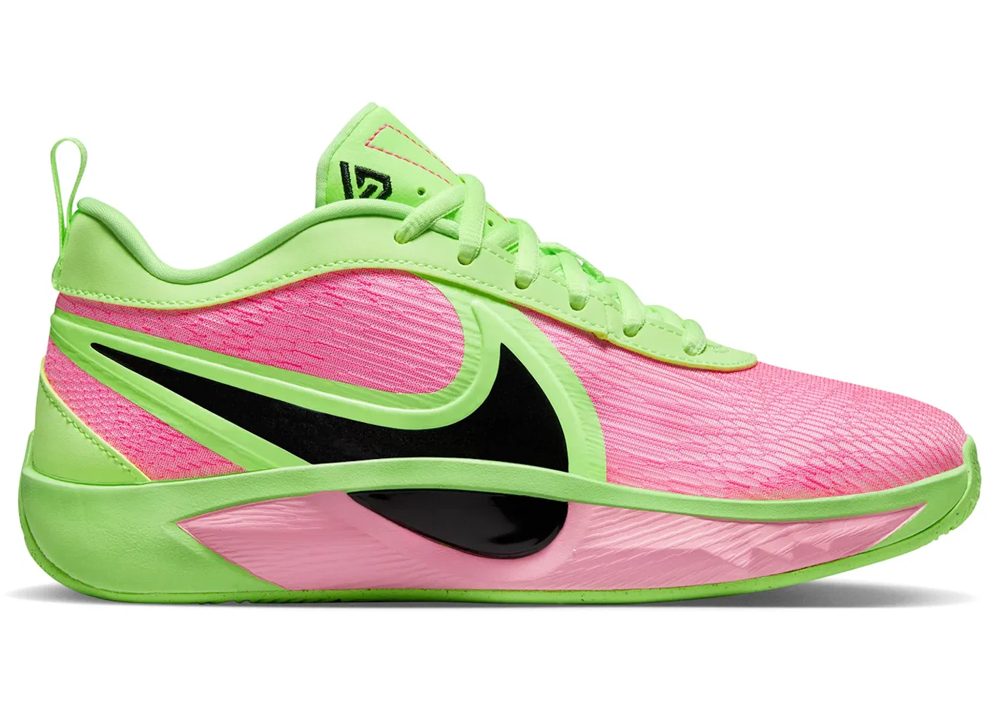 Детские кроссовки для баскетбола Nike Giannis Zoom Freak 6 Nike, Lime Blast/Hyper Pink/Iron Grey