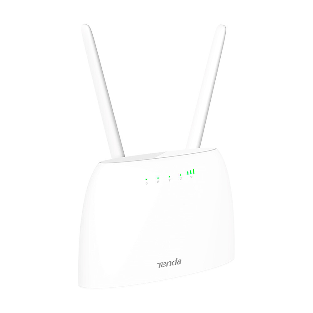 

Wi-Fi роутер Tenda 4G06, N300, 3G/4G VoLTE, белый