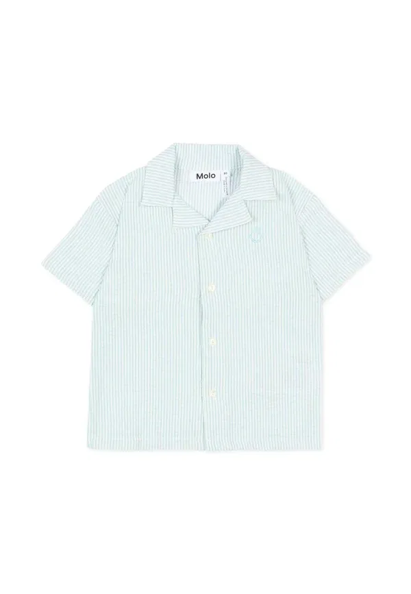 Рубашка хлопковая Camicie Molo, Light Blue, светло-голубой