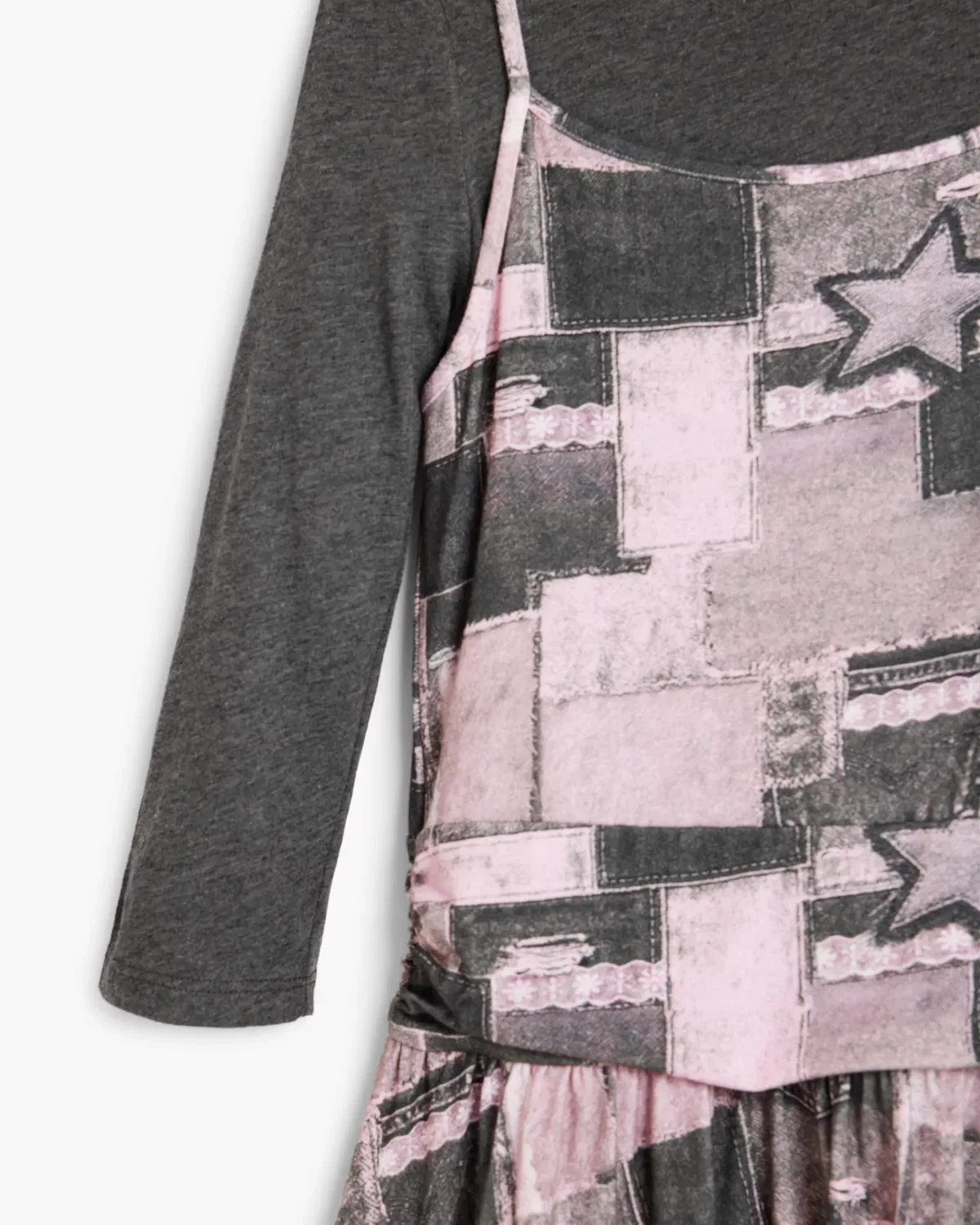 Детское платье для девочек без рукавов Desigual, Rosa — фото 4