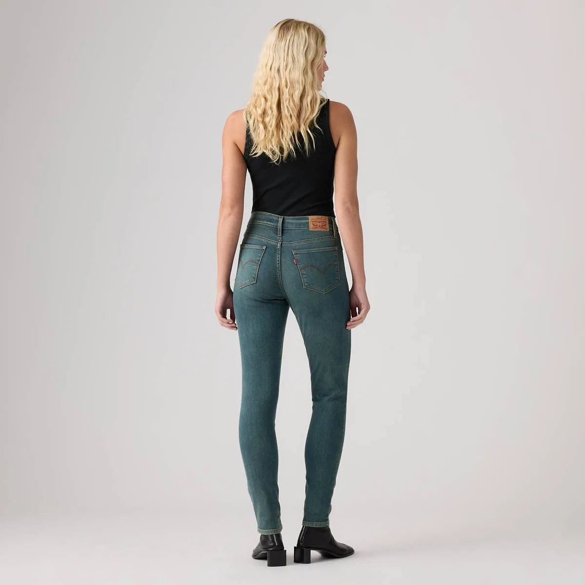 облегающие женские джинсы 311 Levi's, Tree Time - Medium Wash — фото 3