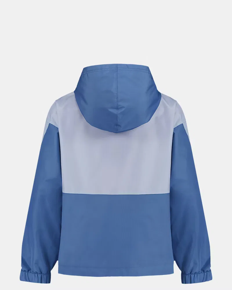 Ветровка детская водоотталкивающая с капюшоном Manataug UnderArmour, Spackle Blue/Pink Frenzy — фото 3
