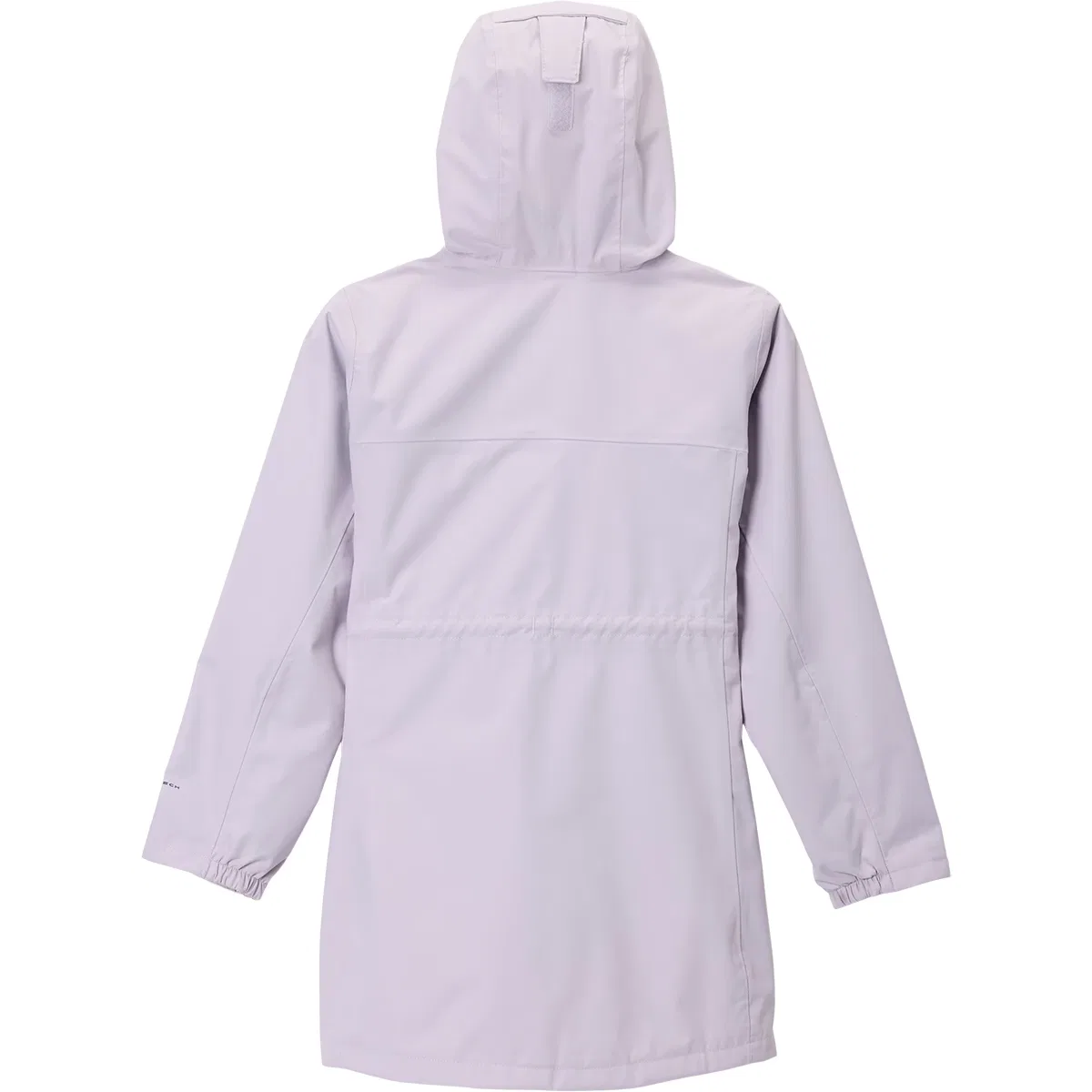 Детская ветрозащитная куртка с длинным покроем Hikebound Long Jacket Columbia, Lavender Pearl — фото 2