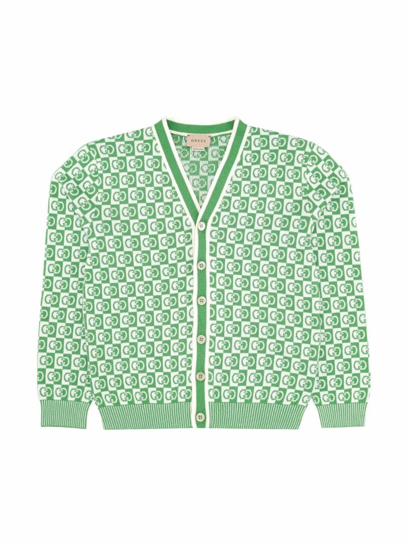 

Хлопковый кардиган Interlocking G Gucci