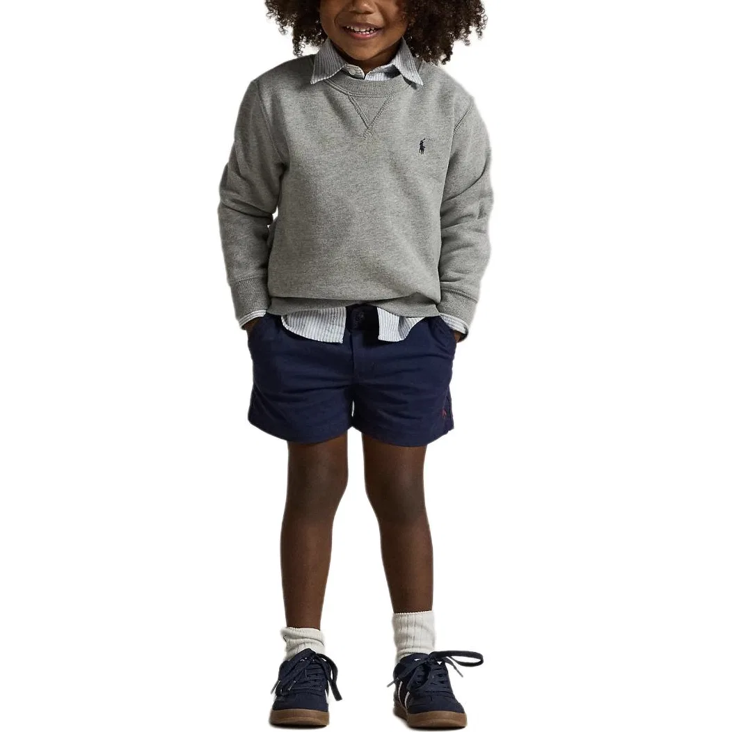 Свитшот детский Polo Ralph Lauren, Dark Heather Gray — фото 4