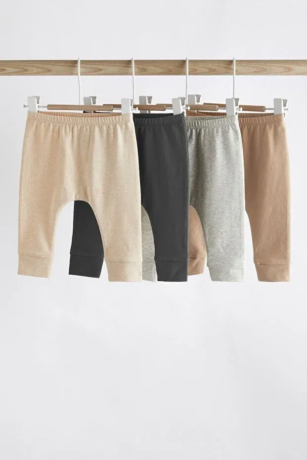 Детские спортивные штаны для девочек хлопковые Next Baby, Nude Color