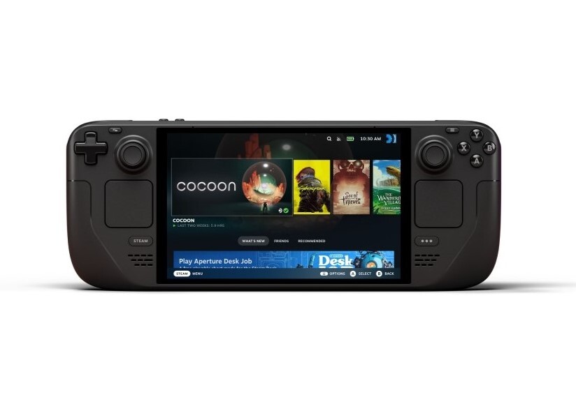 

Портативная игровая консоль Steam Deck OLED, 16 ГБ/1 ТБ, Zen 2, черный