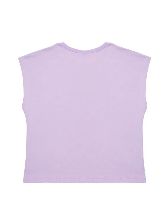 Майка regular fit United Colors Of Benetton, фиолетовый — фото 2