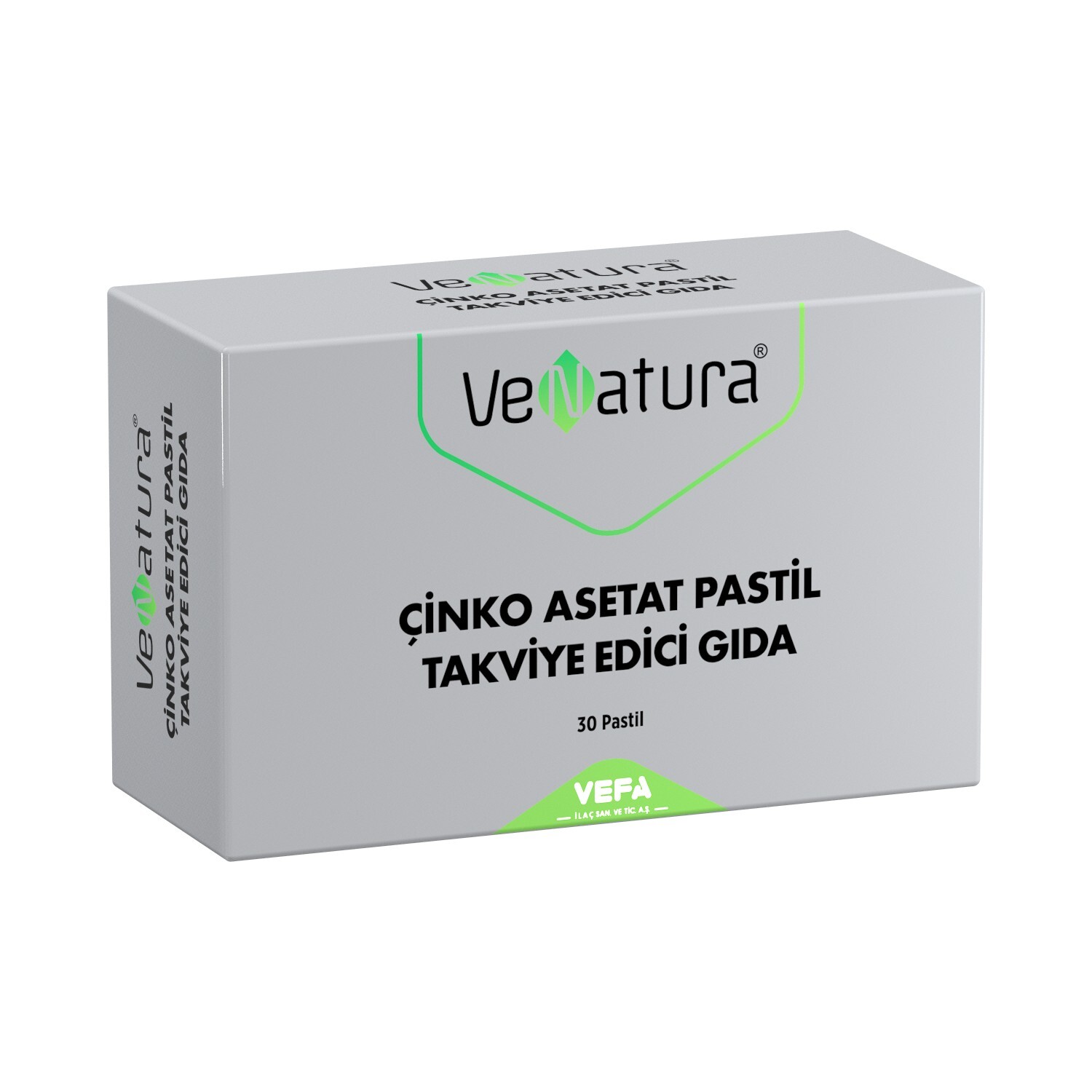 

Ацетат цинка Venatura, 30 пастилок