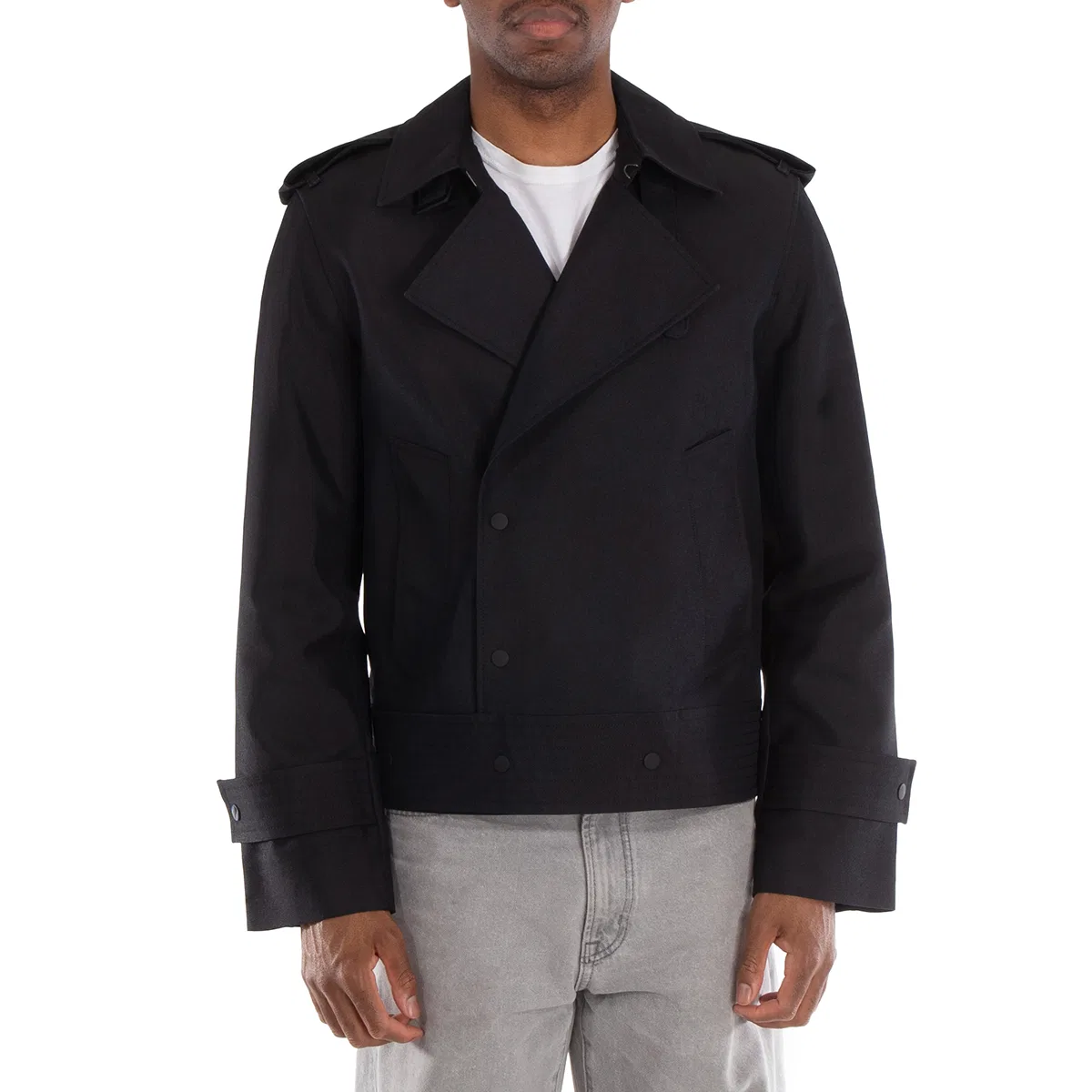 Пиджак двубортный с длинным рукавом Burberry, Black