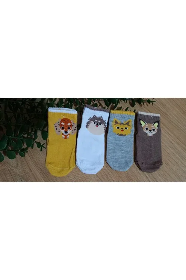 Детские носки для мальчиков с нескользящей подошвой Balco pattern Bebek Meselesi, Mixed