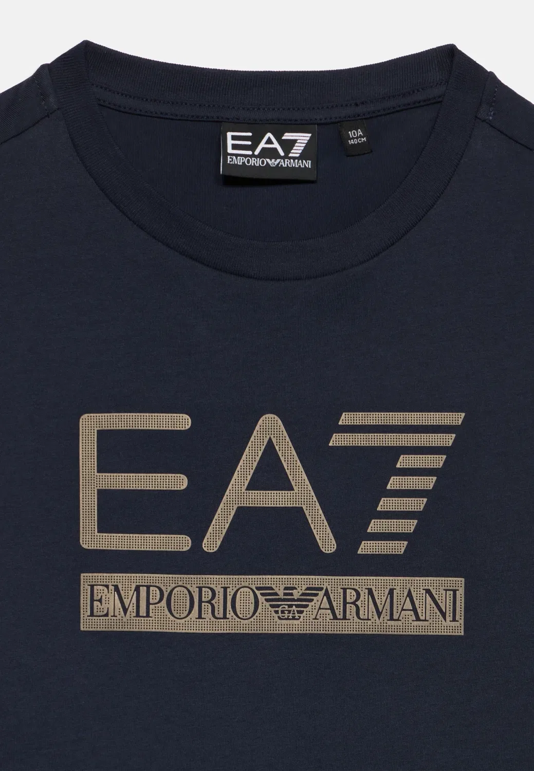 Футболка Train Visibilit для мальчиков, унисекс - футболка с принтом Ea7 Emporio Armani, Armani Blue — фото 3