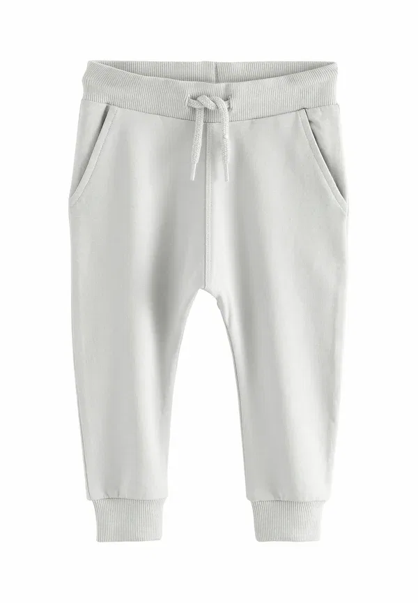 Брюки из хлопка с эластаном Regular fit joggers 5 pack Next, Ecru, Navy Blue, темно-синий/кремовый — фото 3