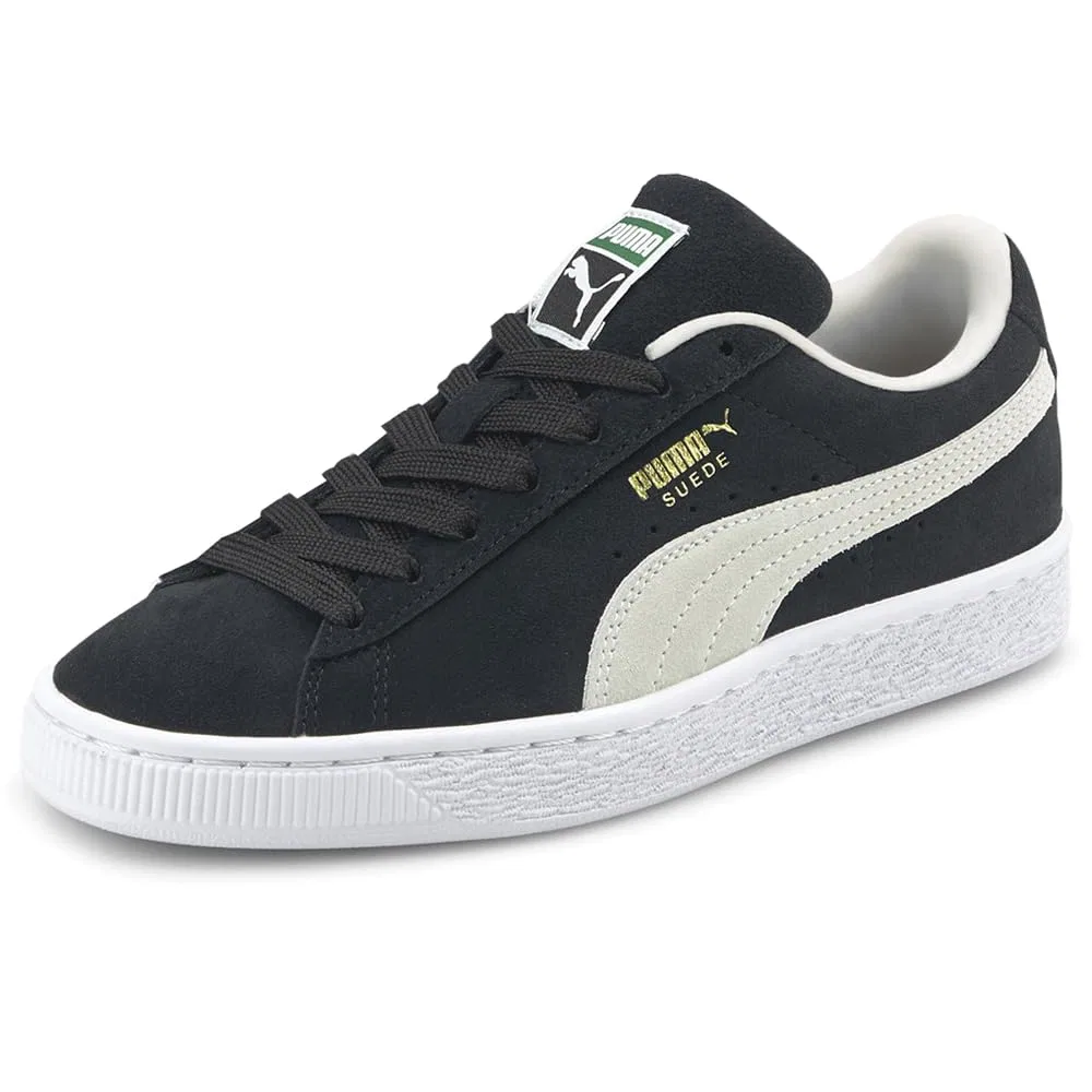 Детские кроссовки для мальчиков замшевые Suede Classic PUMA, Black — фото 2