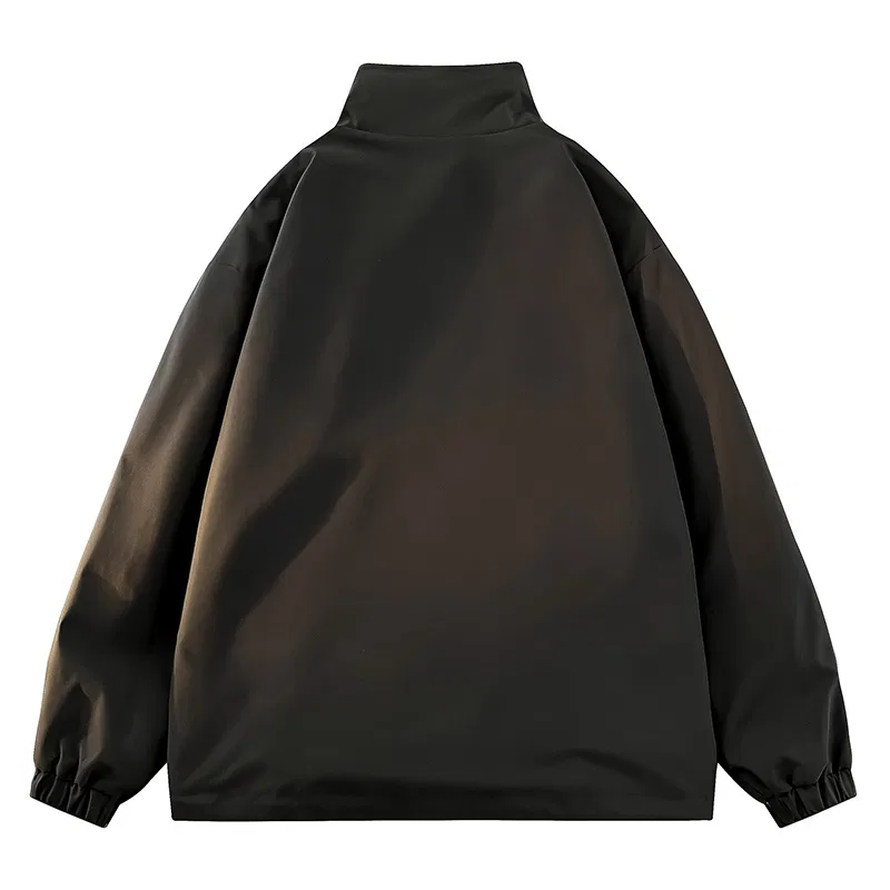 Детская куртка без гендера с воротником-стойкой BALENO, Black — фото 4