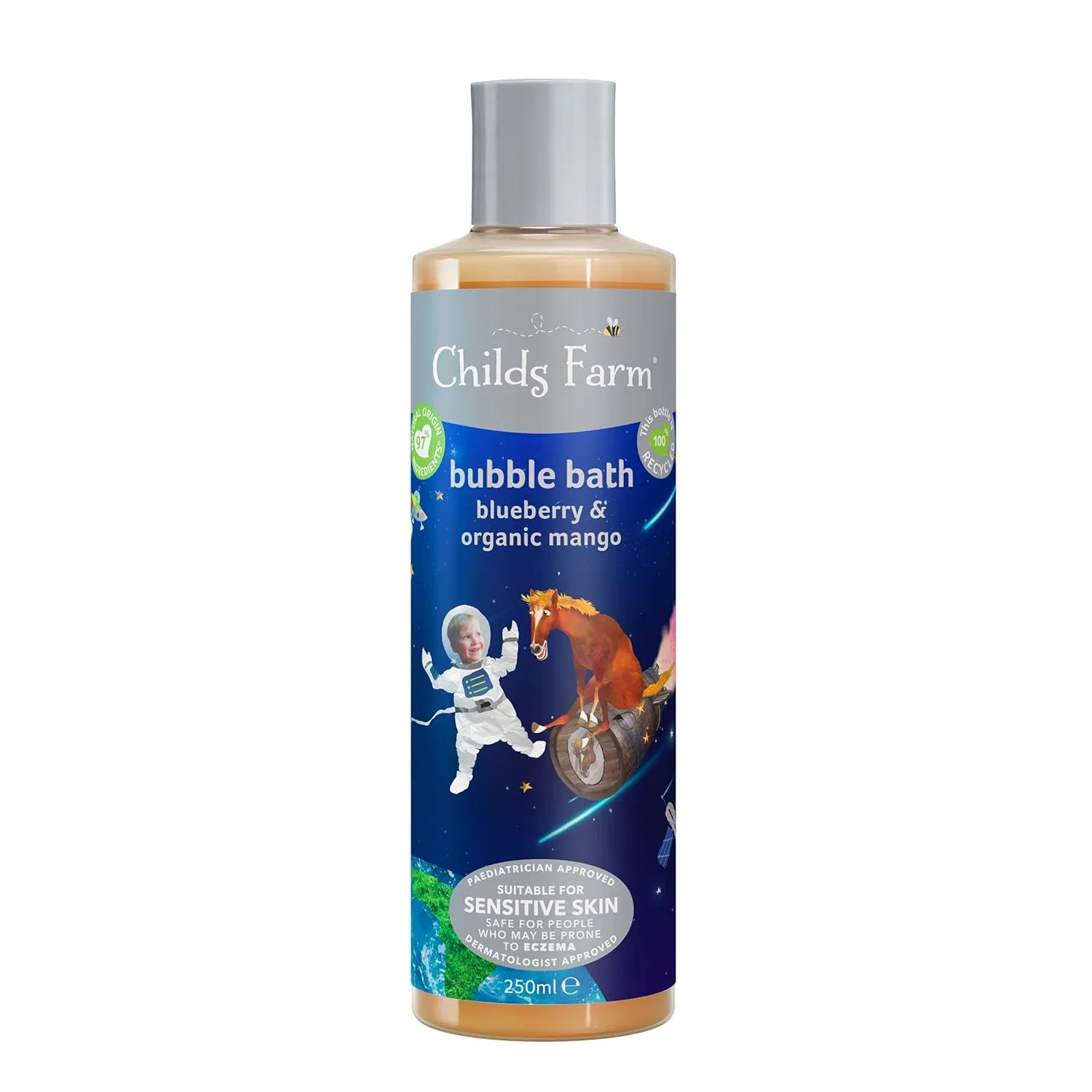 Детская пена для ванны Blueberry & Organic Mango, Childs Farm, 250 мл