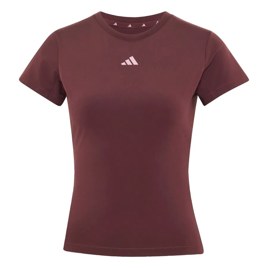 Спортивная футболка ADIDAS PERFORMANCE Performance Shirt 'Studio' винно-красного цвета