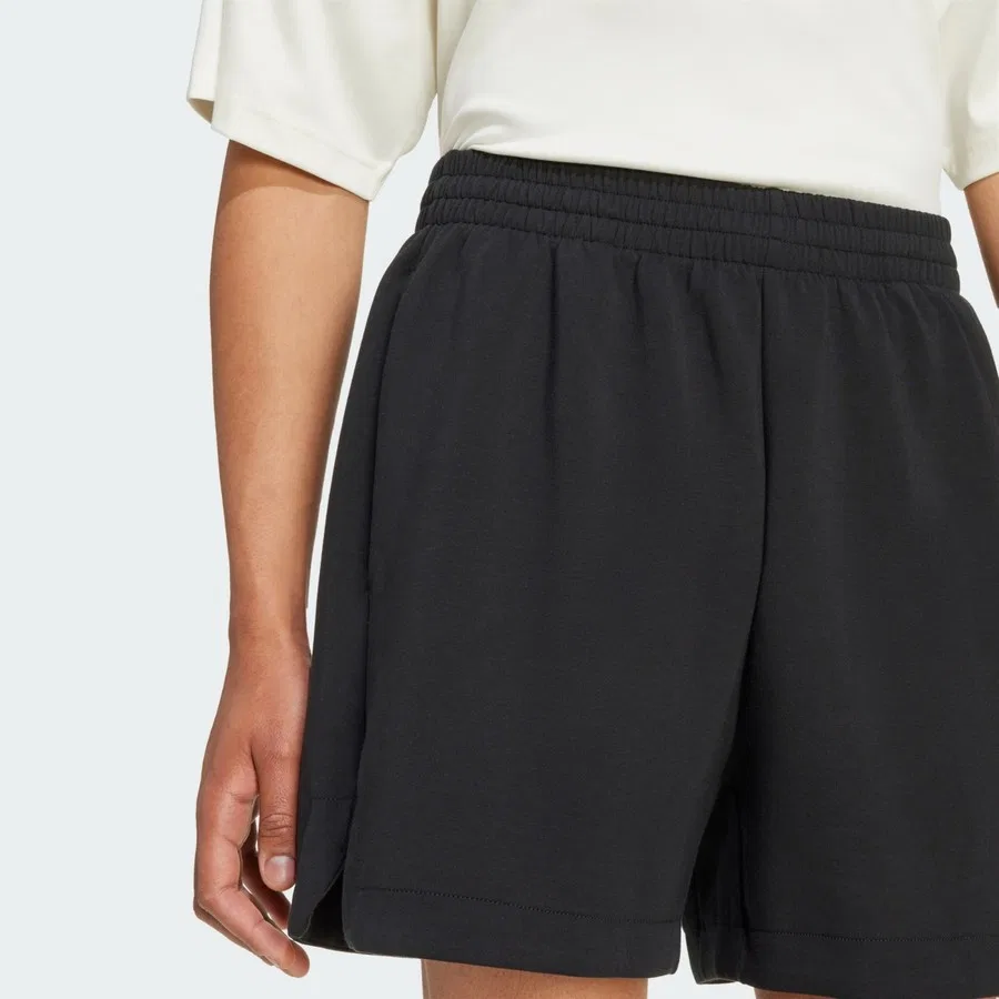 Шорты спортивные с мягкой тканью Soft Lux adidas, Белый — фото 4