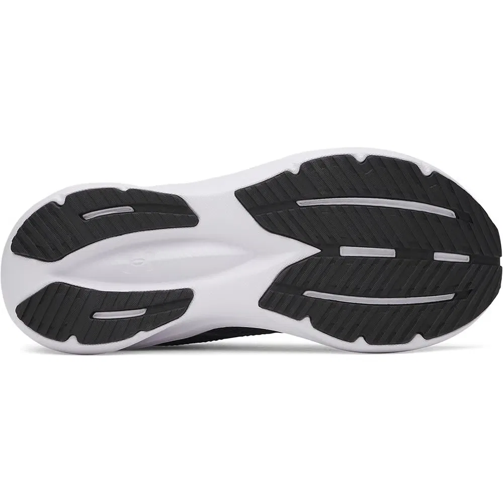 Детские кроссовки Charged+ Assert 11 Wide для бега Under Armour, Black/Black/White — фото 4