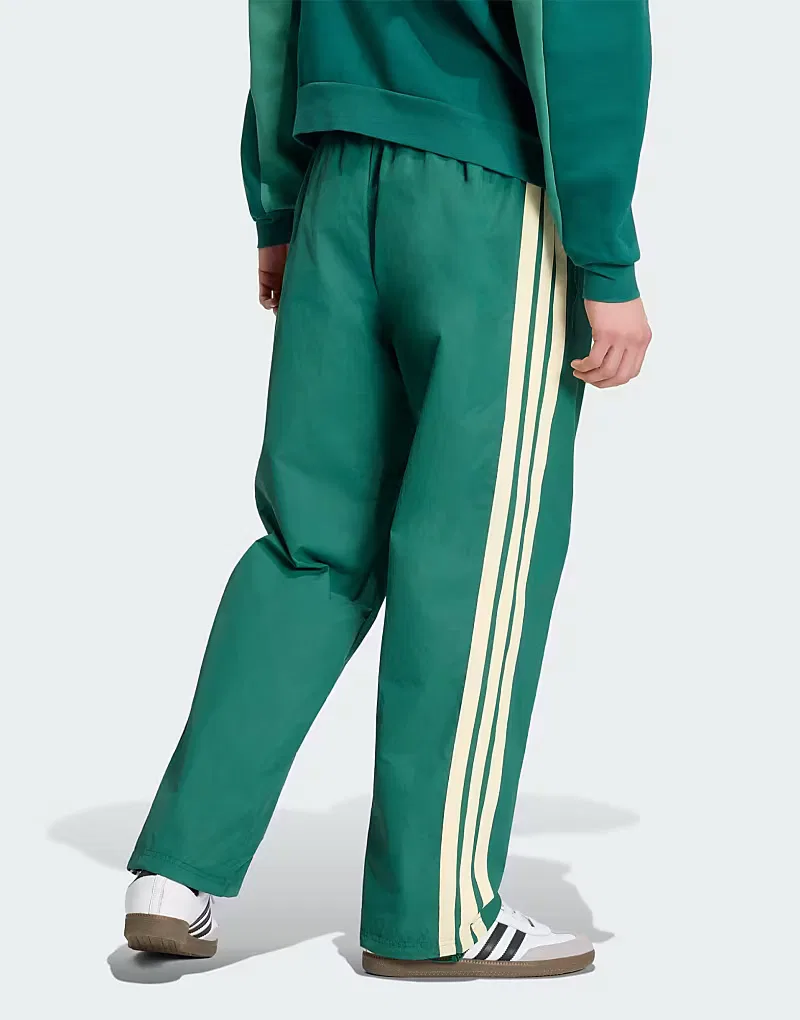 Спортивные брюки Adidas Originals Cutline в университетском зеленом цвете — фото 4