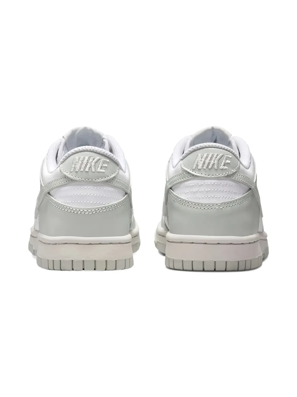 Кроссовки Dunk Low Nike Kids, белый — фото 2
