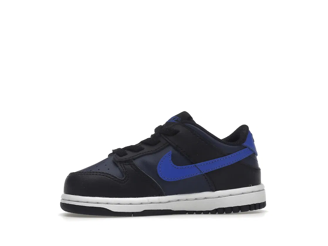 Детские кроссовки Nike Dunk Low Midnight Navy, Midnight Navy/Black/Game Royal — фото 3