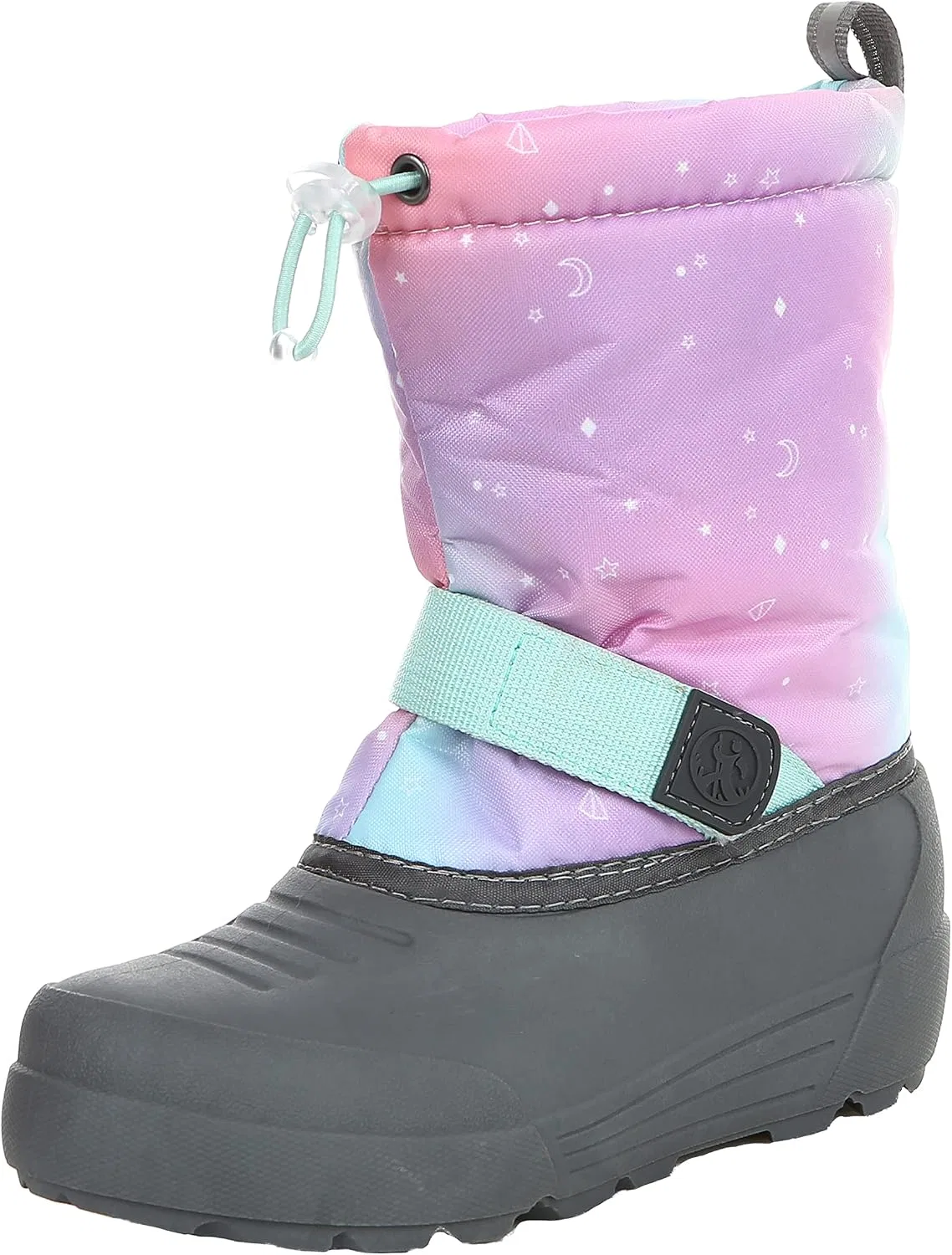 Детские зимние снежные ботинки с водонепроницаемым верхом Northside Frosty, Lilac/Aqua