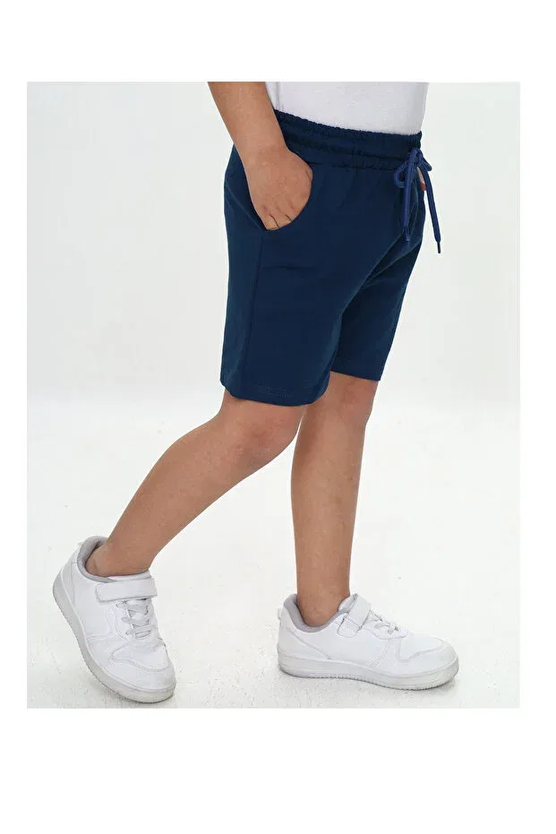 Детские шорты для девочек хлопковые My Kids Wear, Blue