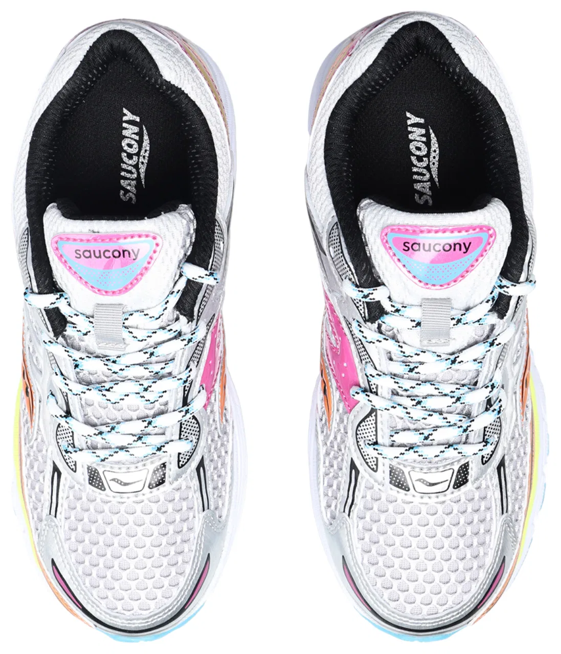 Кеды для мальчиков Omni 9 Saucony, цвет Silver/Multi — фото 4