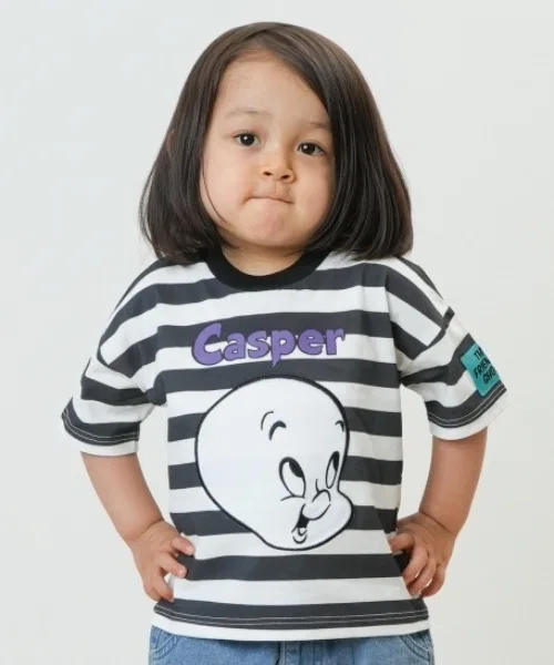 Детская футболка с длинным рукавомCasper Border Универсал Toys"R"Us/Babies"R"Us, Black
