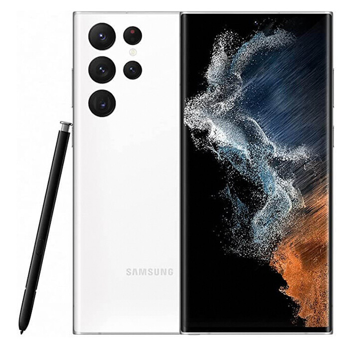 

Смартфон Samsung Galaxy S22 Ultra 12/512GB, (Nano-Sim+E-Sim), белый