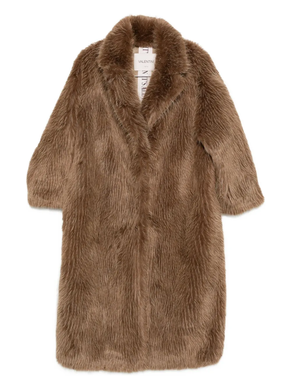 

Пальто с лацканами Valentini 1972, коричневый