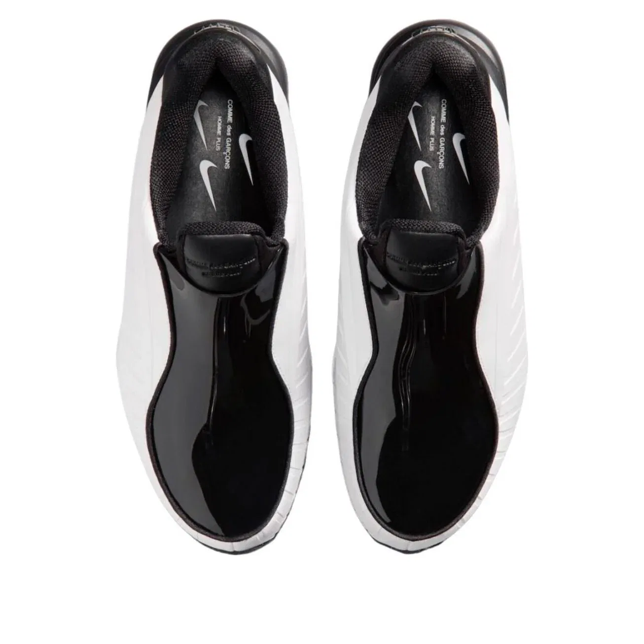 Кроссовки Nike x COMME des GARCONS HOMME PLUS Air Max Dolce 'Black White' IQ5171-001, белый — фото 3