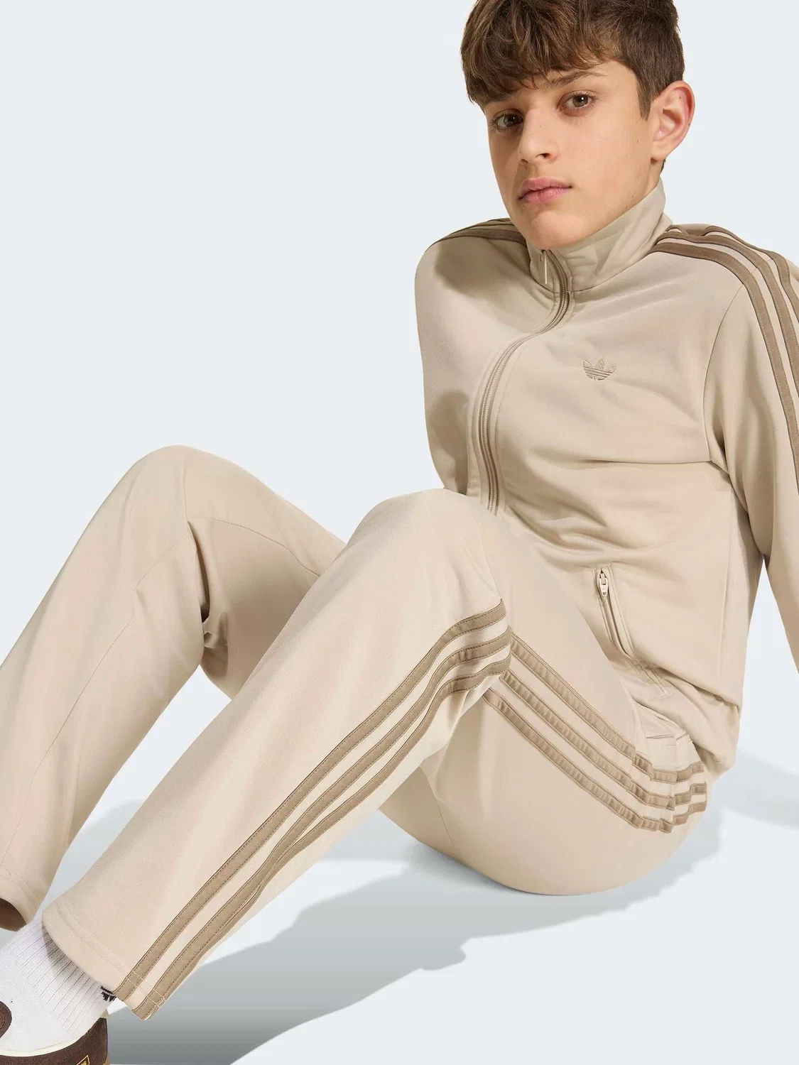 Спортивные штаны Firebird, adidas Originals, коричневый — фото 4