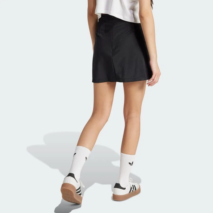Мини-юбка с тремя полосами Adicolor 3-Stripes adidas, Сине-белый — фото 2