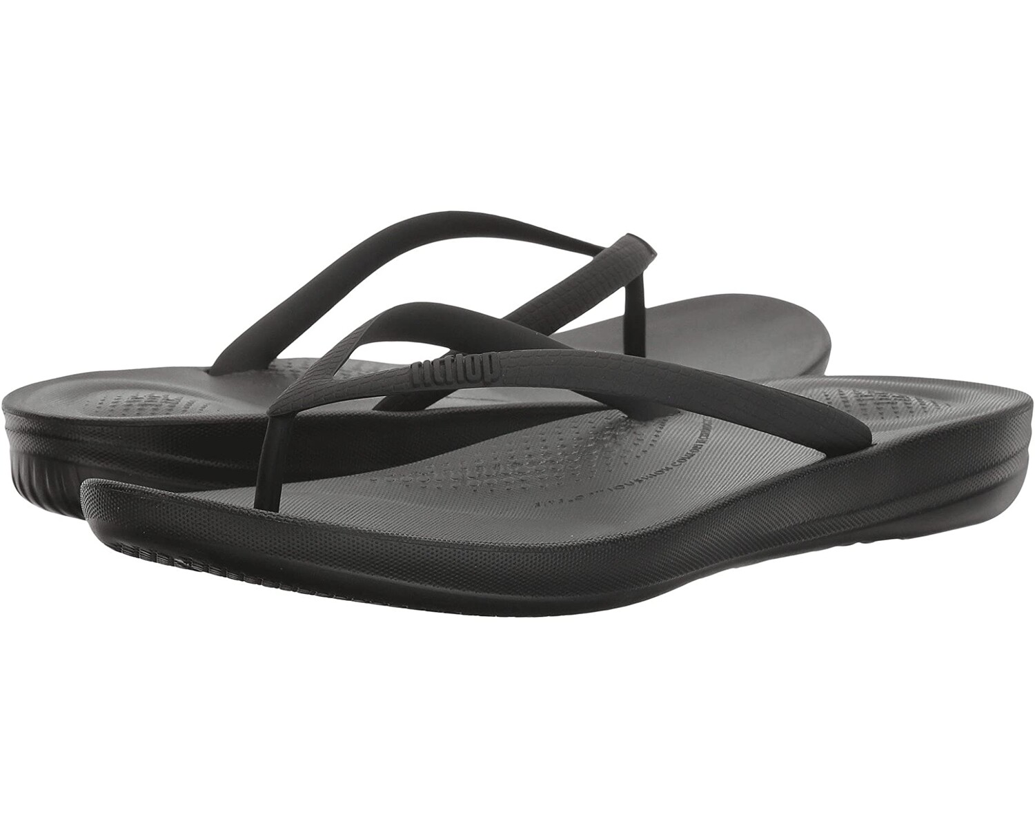 Сандалии Iqushion Ergonomic Flip-Flop FitFlop, черный — фото 3