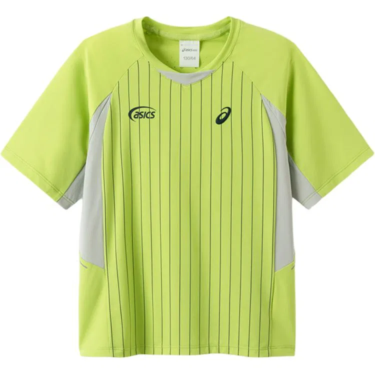Детская футболка с круглым вырезом из тонкого стрейча Neon Green Pre School T Shirts ASICS, 4015 Neon Green