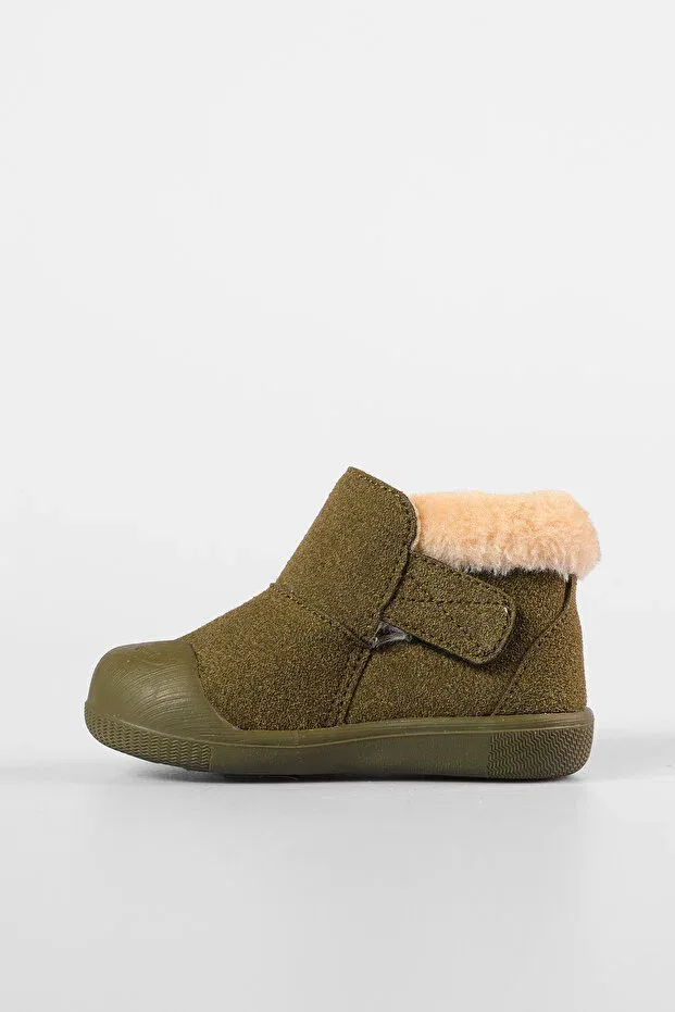 Детские ботинки для девочек на плоском ходу Vicco, Khaki — фото 2