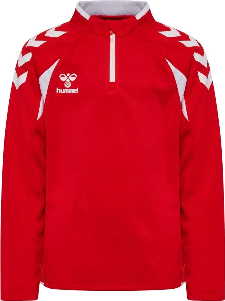 Тренировочная куртка детская с длинным рукавом Core 2.0 Half Zip Hummel, красный — фото 2