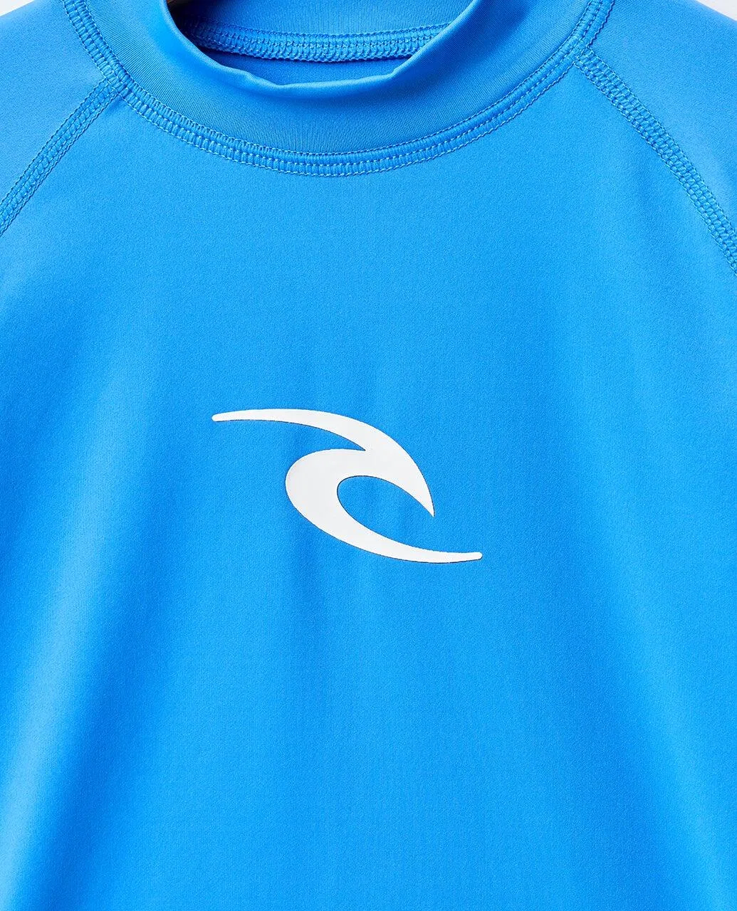Детская футболка с длинным рукавом Waves manches longues Rip Curl, Blue Gum — фото 2