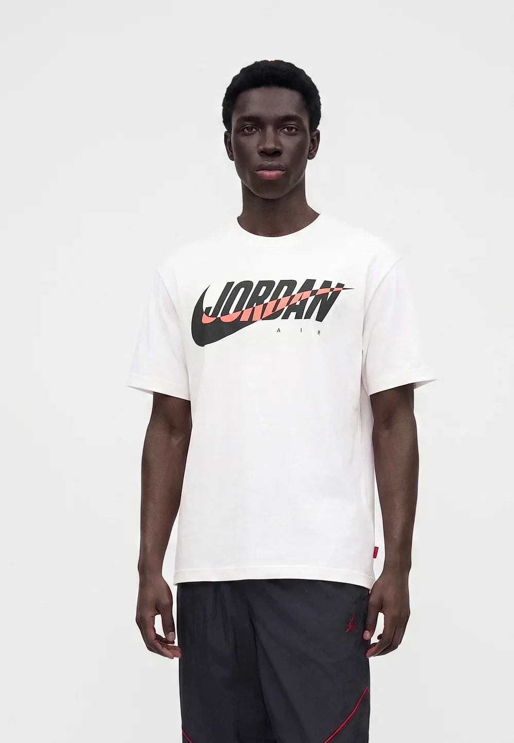 Футболка с принтом Jordan, White