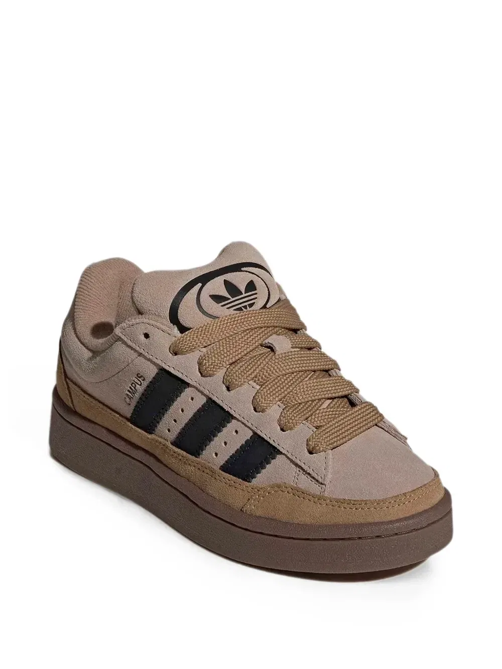 Кроссовки Campus с логотипом Adidas Kids, бежевый