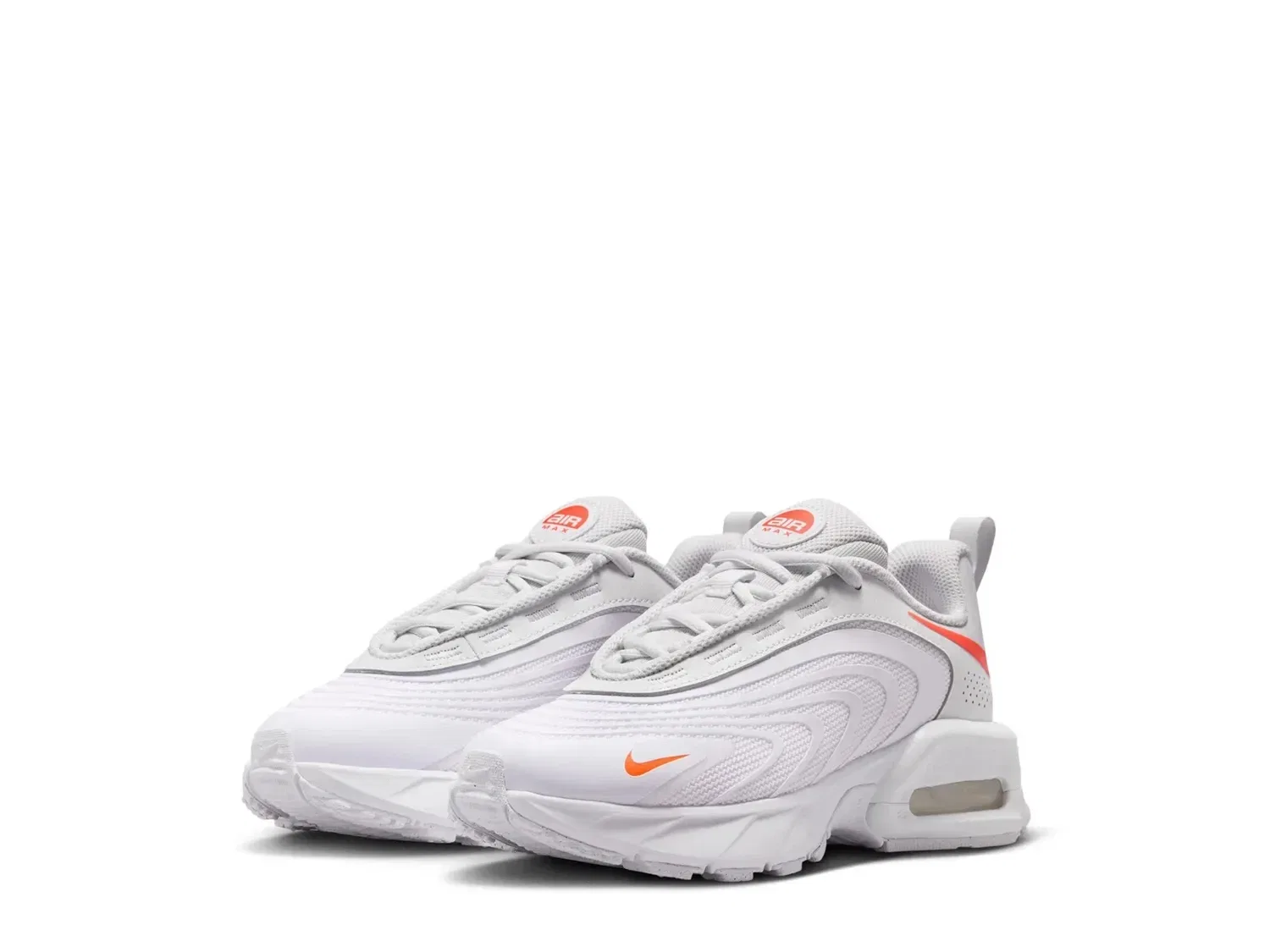 Кроссовки Nike Air Max Fire, бело-оранжевые — фото 3