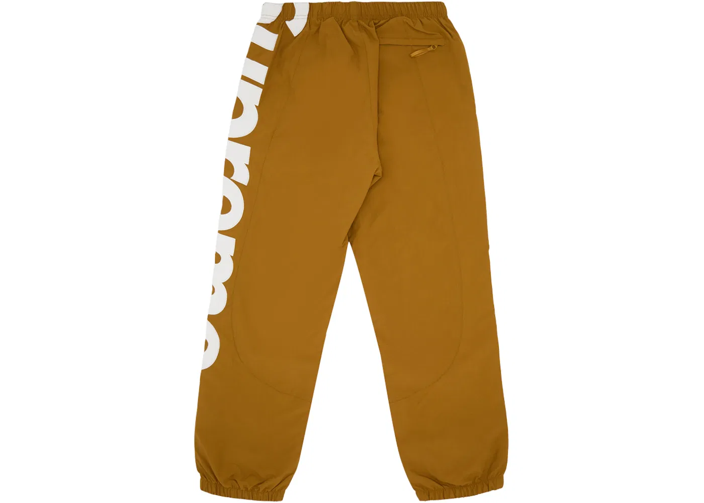 Мужские спортивные штаны Supreme Spellout Track Pant, Dark Gold — фото 2