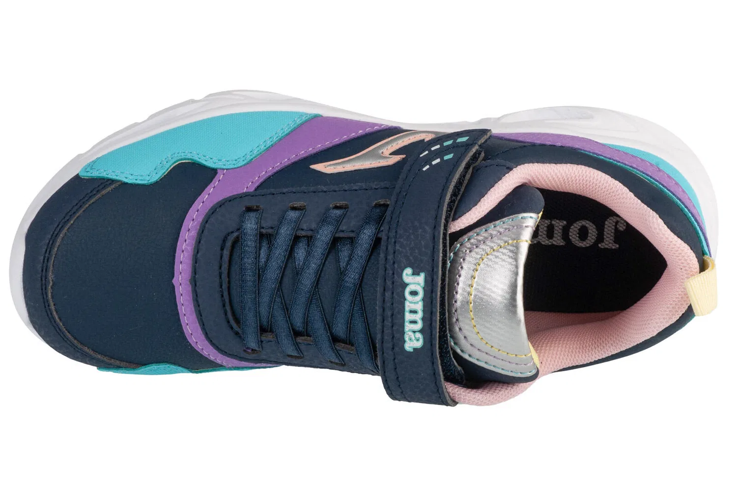Детские кроссовки для девочек с технологией Durability Star Jr Joma, Navyblau — фото 3