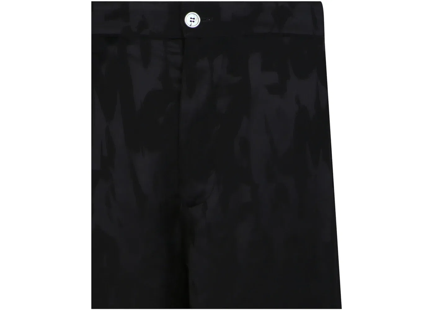 Мужские шорты с принтом Alexander McQueen Logo Jacquard Shorts, Black Black — фото 3